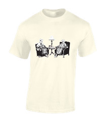 PUNK GRANNY BANKSY MENS T SHIRT MUSIC CLASSIC 80’S 90S RETRO DJ FUNNY TOP