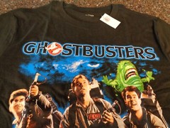 Ghostbusters T-shirt Adult Medium 👻 They’re Here to Save the World Black NWT