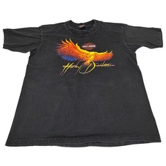 Harley-Davidson Northern Most Outpost Fairbanks Alaska Black T-Shirt Large VTG
