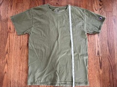 Champion Mens Crew Neck T Shirt Short Sleeve T-Shirt Size Medium