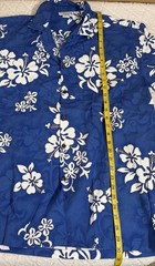 Vintage 90s Pacific Legend Hawaiian USA Made Floral Hawaii Button Up Tee Size L