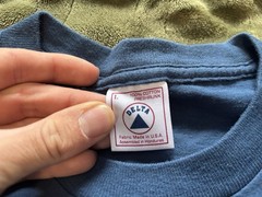 Vintage Ann Arbor Michigan Shirt Mens Large Blue 90s Single Stitch Delta City