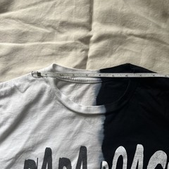 Papa Roach – ANATOMY OF A ROACH TEE (BLACK/WHITE SPLIT DYE)(MEDIUM)