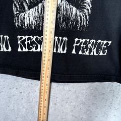 A1 Alpha & Omega No Rest No Peace Shirt Adult Small Black Mens