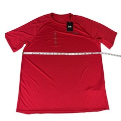 Under Armour Mens UA Tech 2.0 Short Sleeve Tee Red 1326413-600 Large NEW