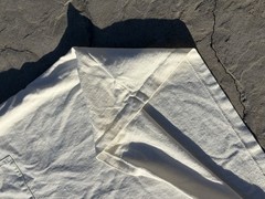 RRL Ralph Lauren Pocket T Shirt Mens Medium Made In USA White Double RL