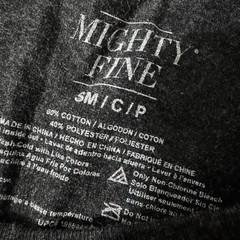 Coachella Valley Mighty Fine Adult Unisex small Charcoal Gray T-Shirt