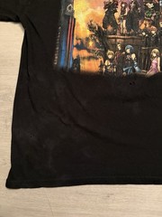 Rare Kingdom Hearts Black XL Disney Game 2019 Square Enix Shirt-read Notes