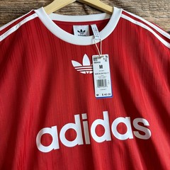 Adidas Originals Adicolor Trefoil Poly Better Scarlet Red IM9458 Men’s Medium