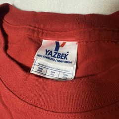 Yazbek Belize Stitched Red T Shirt Men’s 2XL XXL 100% Cotton