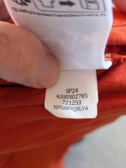 The North Face Shirt Mens XL Orange Bear Mountain Graphic Tee Nature Outdoor