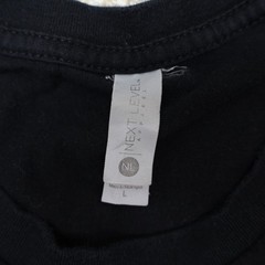 Disney Television Animation Mickey Mouse T Shirt L Black (see photo for flaw)