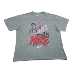 Nike Max90 Skeleton Rider Men’s Pewter Gray T-Shirt Sz XL HF6199-029