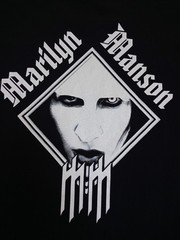 VINTAGE 2003 MARILYN MANSON T-SHIRT – THE GOLDEN AGE OF GROTESQUE-XL-MINT FOTL