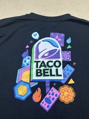 Taco Bell Employees 3 Button T Shirt Men’s Size Large