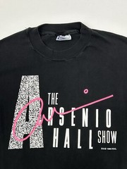 Vintage 1989 The Arsenio Hall Show TV Show Promo Tee XL 23.25×31 Inches Rare