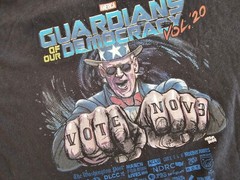 Sol Angeles 2XL Black Guardians Of Our Democracy Graphic Short Sleeve T Shirt
