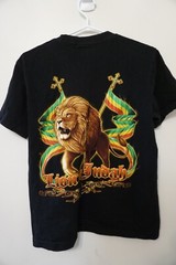 Vintage Bob Marley Rasta Jamaica Lion Reggae T Shirt The Roxx Mens Medium