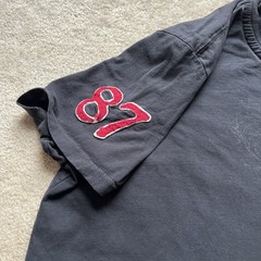Vintage Y2K Abercrombie And Fitch Henley Button Up Spell Out T Shirt