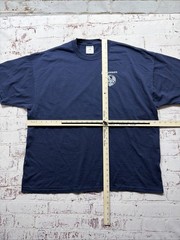 Vintage Fergusson Clan Crest Dulcius Ex Asperis Graphic Blue T Shirt Men’s 2XL