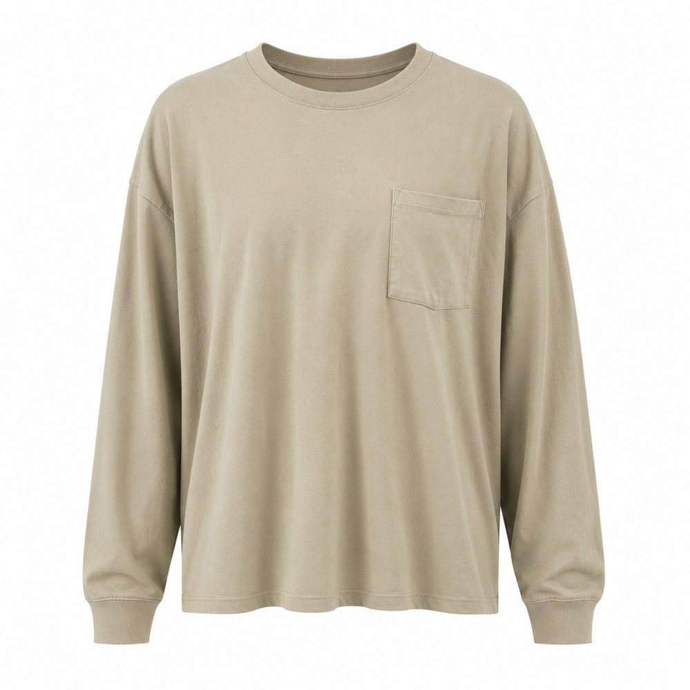 GOODFELLOW & CO – Heavyweight Long Sleeve Pocket T-Shirt – XXL FAST SHIPPING NWT