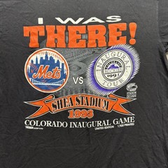 Vintage Trench Ultra 1993 Men’s XL I Was There Mets Shea Stadium Limited Edition