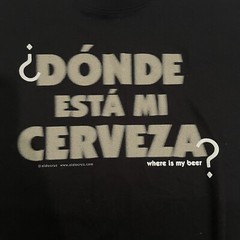 Donde Esta Mi Cerveza Shirt Mens Large Sol’s Regent
