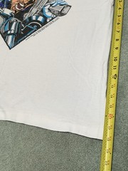 Vintage 🌟Punisher Marvel 1990 Men’s L White original fruit loom Graphic T mint