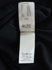 Louis Vuitton Black & White Pin Logo Embroidered T-Shirt