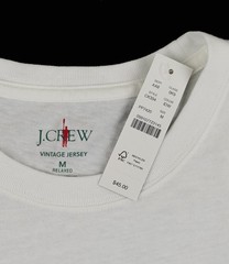 New JCREW Size Mens M Vintage-Wash Cotton Graphic T-shirt Golden Retriever $45
