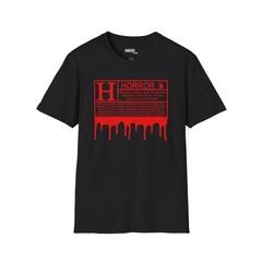 Horror Movie Warning T-Shirt | Horror Movie Lovers Design Summer Outfit Mens