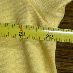 NEW John Ashford Easy Care Sunwash Yellow Short Sleeve Tee Men’s Large