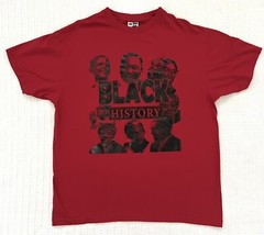 Civil Rights Activism Black History T-Shirt Red XL 24” X 30” 90’s Vintage