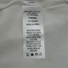 Todd Snyder Tank Top Mens XL White Ribbed Tank Top KN1270422 Pima Cotton Modal