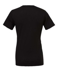 Bella + Canvas 3001C 4XL Black Cotton Jersey Tee Unisex Tshirt For Men and Women