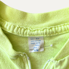 Vintage Trek cycling neon bike top size small / medium made in USA