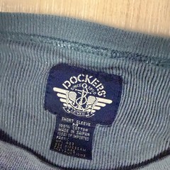 Vintage 90s Dockers Levis Striped Shirt Medium Skater Oversized men’s Grunge