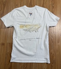 RALPH STEADMAN Vans Off The Wall T SHIRT SZ MED Seagull Nurse Shark Wildlife