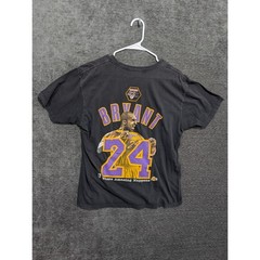 Kobe Bryant Los Angeles Lakers Black Mamba Graphic T-Shirt Black Mens XL 1341