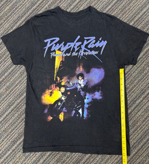 Prince Purple Rain Motorcycle Graphic T-Shirt Men’s M Official Estate Band Tee
