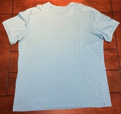 Arc’tery Men’s Short Sleeve Logo Cotton-Blend T-Shirt Light Blue Size XXL