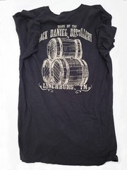 Home of the Jack Daniels Distillery Large T-Shirt Lynchburg Tennessee NextLevel