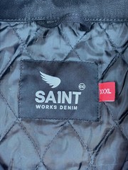 SA1NT CC Canvas Insulated Motor Cross Riding Motorcycle Jacket Men’s Size 3XL