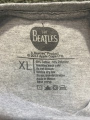 The Beatles American Tour 1964 Band Tee Gray Graphic T-Shirt XL British Fab Four