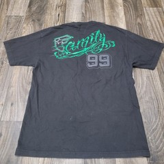 Famous Stars And Straps Family 99 T Shirt Men’s Large Black Tee Y2k