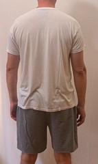 Hanes X-Temp White Size L Short Sleeve Crewneck Cotton T-Shirt