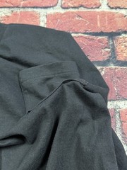 Vintage 90s BVD Blank Black Pocket T Shirt USA Single Stitch XXL Plain Tee