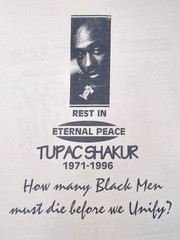 Vintage Double-Sided Tupac 2Pac T-Shirt Memorial In Memory 1996 90s Men’s XL
