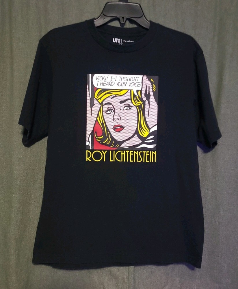 Roy Lichtenstein x Uniqlo Graphic Art T Shirt Size Small