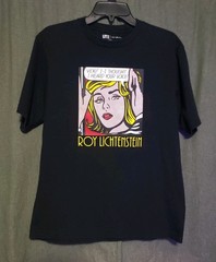Roy Lichtenstein x Uniqlo Graphic Art T Shirt Size Small